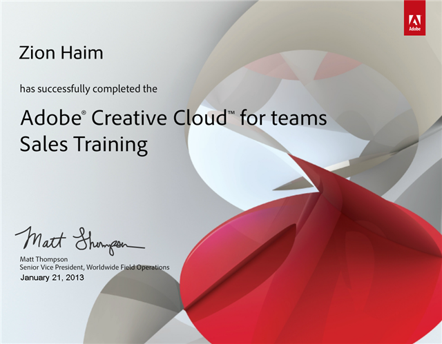Adobe Certified Pro Creative Cloud
